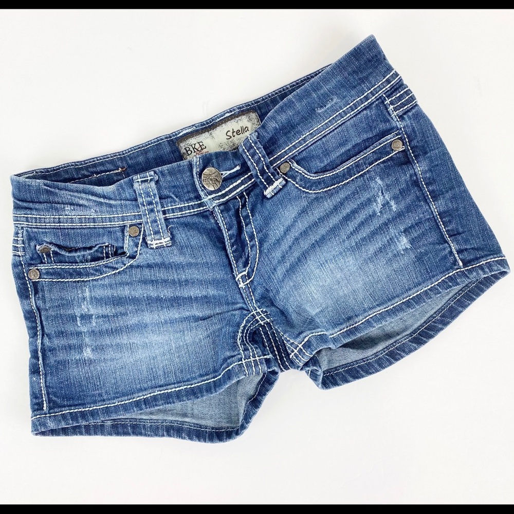 BKE Buckle Stella Shorts Denim Jean Sz 27